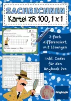 Vorschau - Audio-Dateien - Sachrechnen mit Detektivgeschichte und Anybook Pro, Einmaleins - Deckblatt