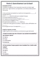 anteprima - Schede informative - Spiegare come l’energia termica si trasforma in energia elettrica. - Pagina 1