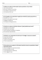 anteprima - Quiz - Analizzare esempi di fraintendimenti dovuti a scarsa comprensione. - Pagina 3
