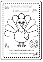 Προεπισκόπηση - Φύλλα εργασίας - I am not a turkey! I am __________!
Are you ready to fool the farmer? Let the mission begin - Σελίδα 1