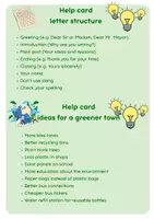 Vorschau - Arbeitsblätter - How to make our town greener - Englisch Materialpaket / writing a letter / Klima und Umwelt / Klasse 9 - 11 - Seite 2