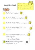 Vorschau - Text - Würfellesen Materialpaket Leseband - Deckblatt