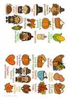 Προεπισκόπηση - Φύλλα εργασίας - Thanksgiving Plate Writing & Vocabulary Pack - Σελίδα 3