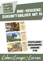 Vorschau - Stundenentwürfe - Stadtplanung/ BNE: Nachhaltige Zukunftsvisionen mit KI - Deckblatt