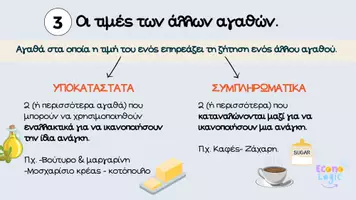 Προεπισκόπηση - Παρουσιάσεις - ΑΟΘ | Κεφάλαιο 2 | Οι άλλοι προσδιοριστικοί Παράγοντες της Ζήτησης - Σελίδα 3