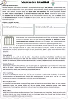 Vorschau - Arbeitsblätter - 🧱 Säulen der Identität – Ethik Leichtgemacht - Seite 1