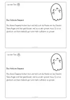 Vorschau - Arbeitsblätter - Gespenster-Abschreibtexte - Halloween - Deutsch - Heft 1 - Seite 3