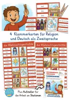 Vorschau - Bildkarten - die Weihnachtsgeschichte Weihnachten Religion in der Grundschule - Seite 1