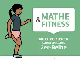 Vorschau - Spiele - Mathe&Fitness - Multiplizieren - 2er-Reihe - Seite 1