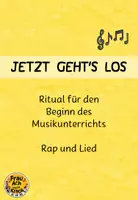 Vorschau - Anderer Materialtyp - Begrüßungsritual Musikunterricht "Jetzt geht's los" ~ Grundschule Musik - Deckblatt