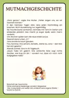 Vorschau - Arbeitsblätter - Janas Achterbahnfahrt- eine Mutmachgeschichte - Seite 2