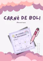 Vista previa - Refuerzo / NEE / Materiales de apoyo - Carné de bolígrafo 🖊️ - Portada