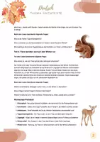 Vorschau - Arbeitsblätter - Prüfungsvorbereitung Sachtext "Verwandlung im Herbst" - Seite 2