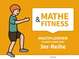 Vorschau - Spiele - Mathe&Fitness - Multiplizieren - 3er-Reihe - Seite 1