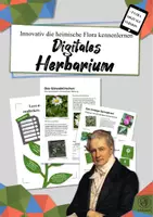 Vorschau - Arbeitsblätter - Digitales Herbarium: innovativ die Flora entdecken - Deckblatt