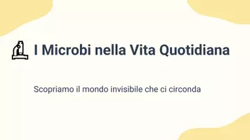 anteprima - Presentazioni / Lavagne - Pres: osservare esempi quotidiani dell’azione dei microbi - Pagina 1