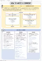 Vorschau - Merkblätter - English skill file: writing a comment - Deckblatt