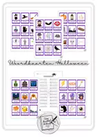 Voorbeeld - Woordkaarten Halloween - Voorblad