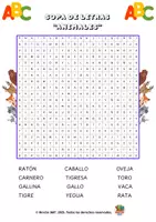 Vista previa - Hojas de trabajo - BANCO DE RECURSOS SOPA DE LETRAS-ESCRITURA IDEATIVA-LENGUA-CULTURA - página 2
