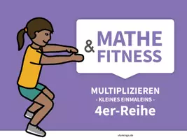 Vorschau - Spiele - Mathe&Fitness - Multiplizieren - 4er-Reihe - Seite 1