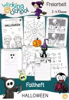 Vorschau - Arbeitsblätter - Halloween | Freiarbeit | Rätsel - Deckblatt