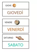 anteprima - Altro tipo di materiale - Calendario CLASSE PRIMA Primaria - Pagina 1
