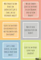 Vorschau - Interaktives Material - Gesprächskarten über die Herbstferien - Seite 1