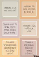 Vorschau - Interaktives Material - Gesprächskarten über die Herbstferien für den Türkischunterricht - Seite 1
