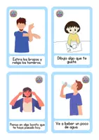 Vista previa - Tarjetas / Manipulativos - Tarjetas de estrategias calmantes - página 2