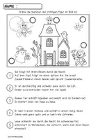 Vorschau - Arbeitsblätter - Leserätsel Halloween - Seite 2