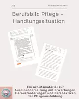 Vorschau - Arbeitsblätter - Handlungssituation Einstieg und Orientierung - Deckblatt