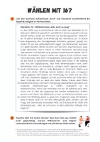 Vorschau - Stundenentwürfe - Wählen ab 16 - Infotext, Präsentation (Verfassungsviertelstunde mit Grundgesetzbezug) - Seite 3