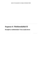Vorschau - Arbeitsblätter - Sprache und Kommunikation in analogen und digitalen Medien – Multimodalität II: Komplexe multimodale Texte analysieren – Arbeitsmaterial, Analyse, Anwendung, Test & Erwartungshorizont – Sequenz 6 / 8 - Seite 1