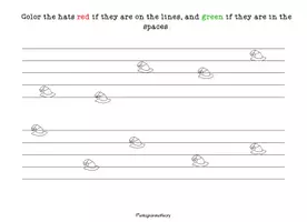 Προεπισκόπηση - Φύλλα εργασίας - Pre-Reading Music Explorations – Halloween_English Version - Σελίδα 3