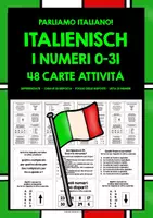 Vorschau - Stationenlernen - ITALIAN NUMBERS 0-31 TASK CARDS - Deckblatt