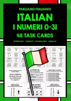 Vorschau - Stationenlernen - ITALIAN NUMBERS 0-31 TASK CARDS - Seite 1