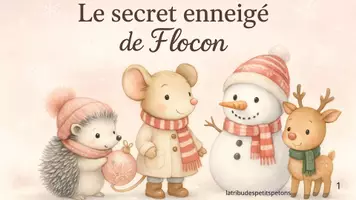 Aperçu - Autre type de ressources - le secret enneigé de flocon - Page de couverture