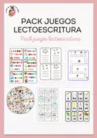Vista previa - Juegos / Gamificación - PACK JUEGOS LECTOESCRITURA - Portada