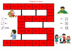 Vorschau - Spiele - Materialpaket Würfelspiele Deutsch - Deckblatt