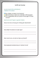 Vorschau - Arbeitsblätter - Licht im Garten- eine Mutmachgeschichte - Seite 3