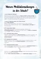 Vorschau - Arbeitsblätter - Übungen Achtsamkeit & Meditation - Thema Herbst - Fantasiereise, Bodyscan u.v.m. - Seite 3