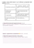 anteprima - Compiti in classe/Test - Esame di Storia: La Costituzione Italiana - Pagina 2