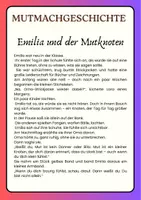 Vorschau - Arbeitsblätter - Emilia und der Mutknoten- eine Mutmachgeschichte - Seite 1