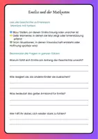 Vorschau - Arbeitsblätter - Emilia und der Mutknoten- eine Mutmachgeschichte - Seite 3