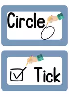 Vorschau - Poster - Classroom Phrases Englisch Tafelmaterial/ Bildkarten - Seite 3