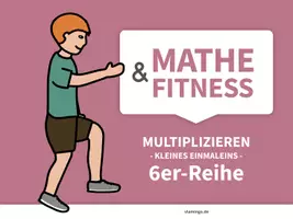 Vorschau - Spiele - Mathe&Fitness - Multiplizieren - 6er-Reihe - Seite 1