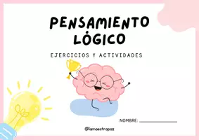 Vista previa - Hojas de trabajo - Cuaderno de Trabajo de Pensamiento Lógico - Portada