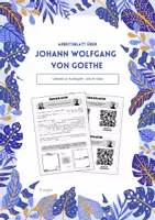 Vorschau - Arbeitsblätter - Lückentext Johann Wolfgang von Goethe / inkl. Video-Links - Deckblatt