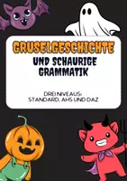 Vorschau - Arbeitsblätter - Gruselgeschichte: Attribute und Stammformen inkl. DaZ - Deckblatt