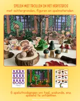 Voorbeeld - Herfst fantasiebos - 18 spel uitnodigingen voor de verteltafel - Pagina 2